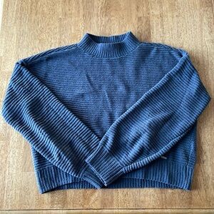 Cropped Knit Sweater